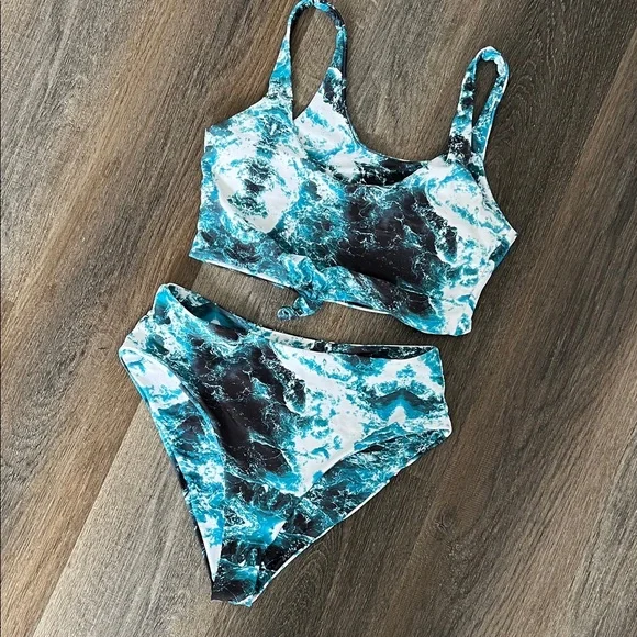 (4) Marble Bikini Set - Picture 1 of 3